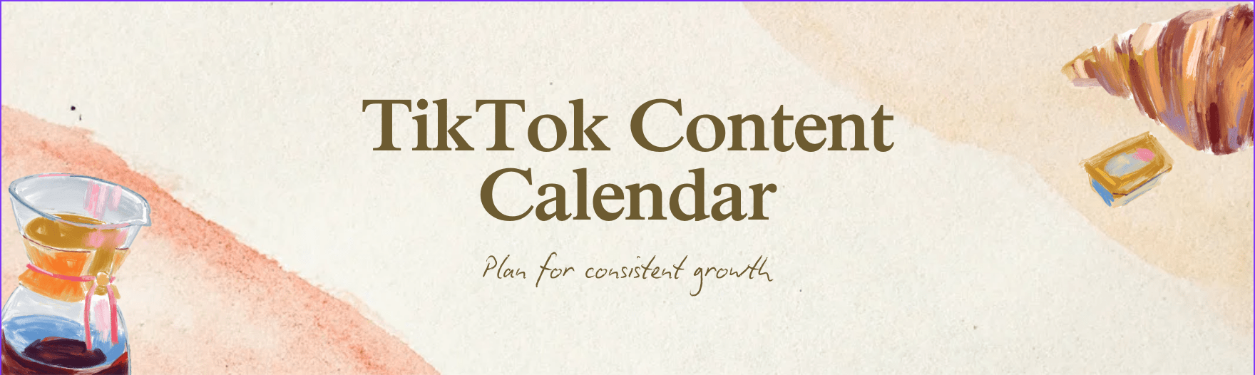 TikTok Content Calendar